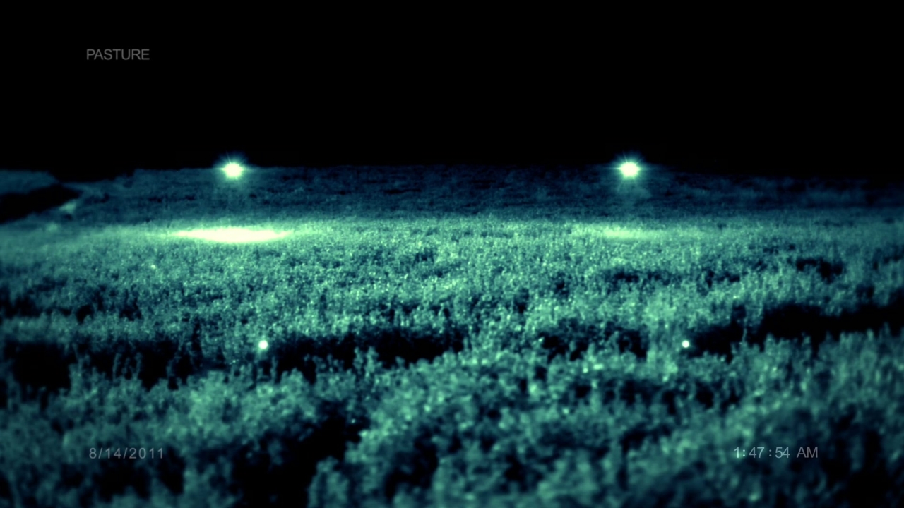 orbs in the distance